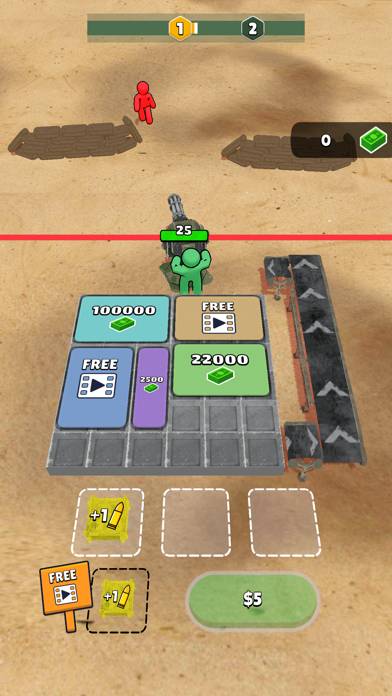 Ammo Fever: Tower Gun Defense Captura de pantalla de la aplicación #2