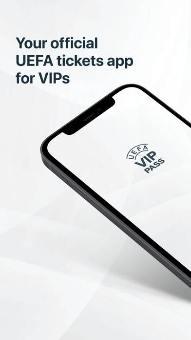 UEFA VIP Pass Bildschirmfoto