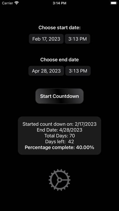 THE Most Simple Countdown Schermata dell'app #2