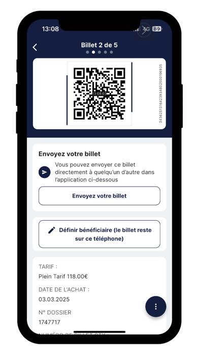 Le Mans Tickets Capture d'écran de l'application