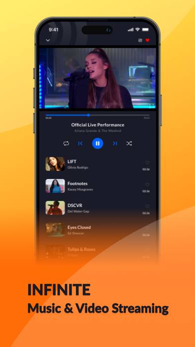 SnapTube :Offline Music Player Captura de pantalla de la aplicación #2