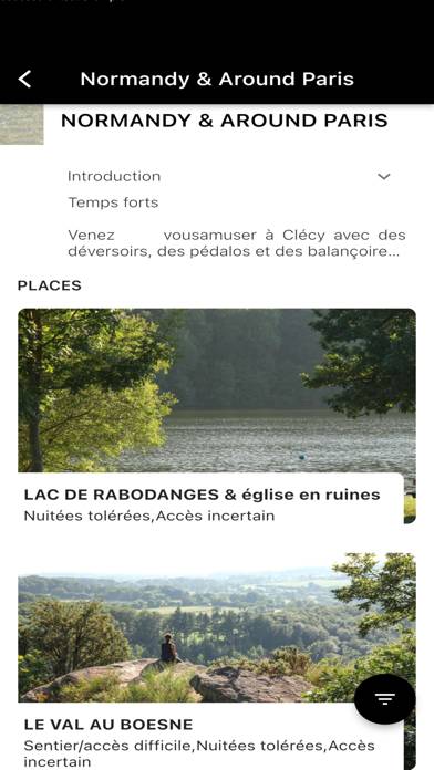 Baignades Sauvages France II App screenshot #1