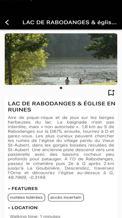 Baignades Sauvages France II App screenshot #3