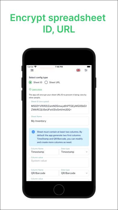 FScan Schermata dell'app