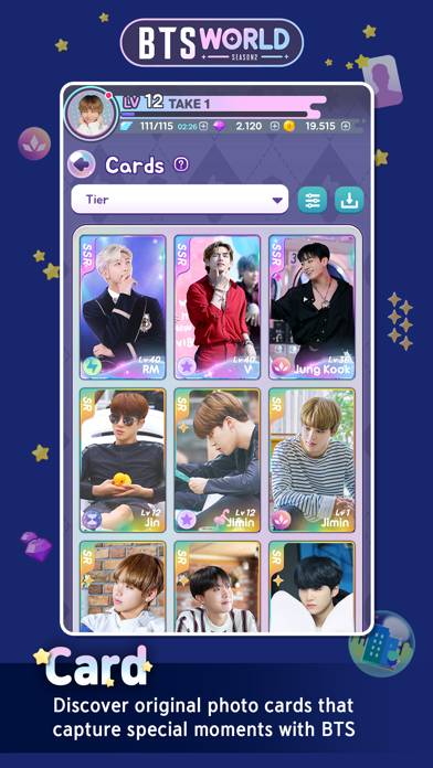 BTS WORLD Season 2 skärmdump av spelet