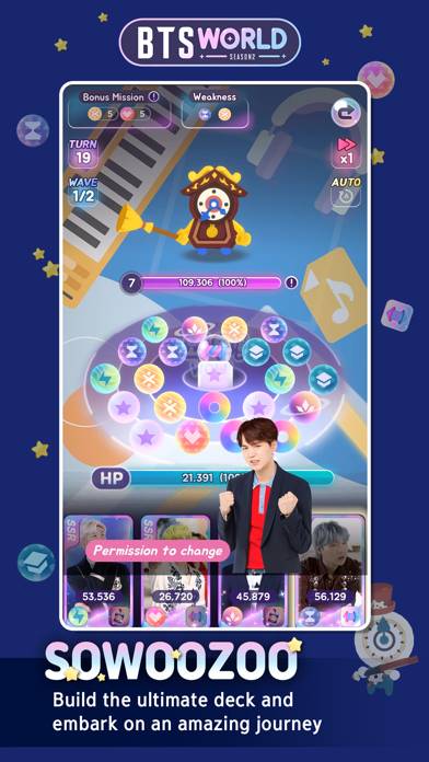 BTS WORLD Season 2 skärmdump av spelet