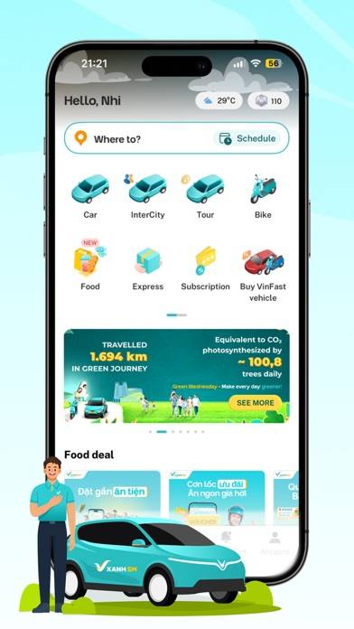 Xanh SM: Book EV rides screenshot