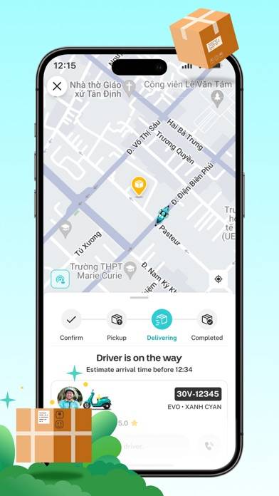 Xanh SM: Book EV rides screenshot #4