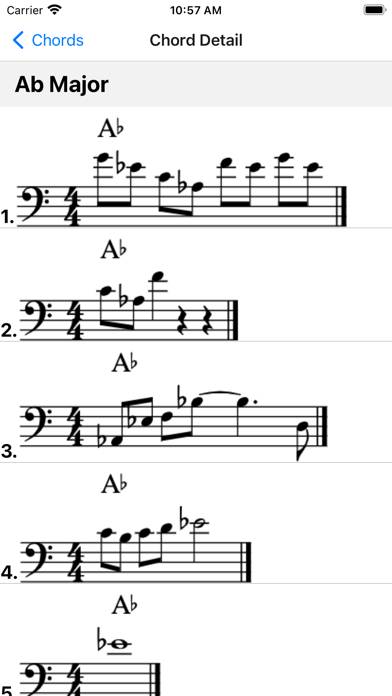 Pathways To Parker (Bass Clef) Schermata dell'app