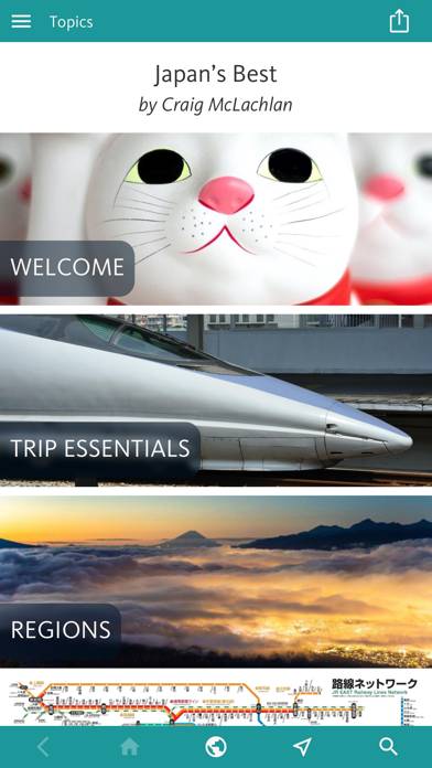 Japan’s Best: Travel Guide App screenshot #1