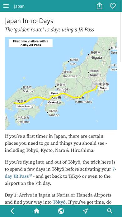 Japan’s Best: Travel Guide App screenshot #3