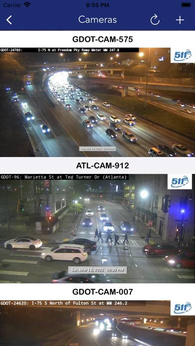 511 Georgia Traffic Cameras App screenshot #2