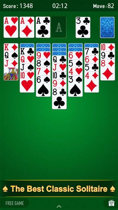 Solitaire Puzzle Card Games Spiel-Screenshot