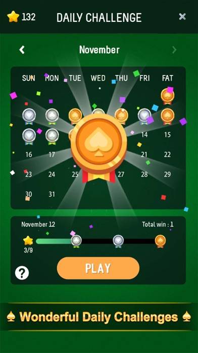 Solitaire Puzzle Card Games Spiel-Screenshot