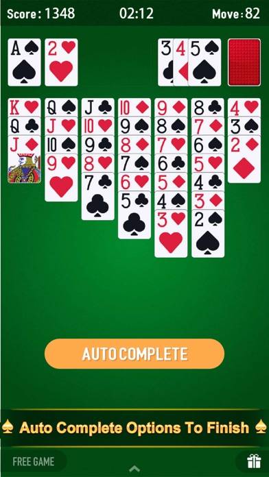 Solitaire Puzzle Card Games Spiel-Screenshot