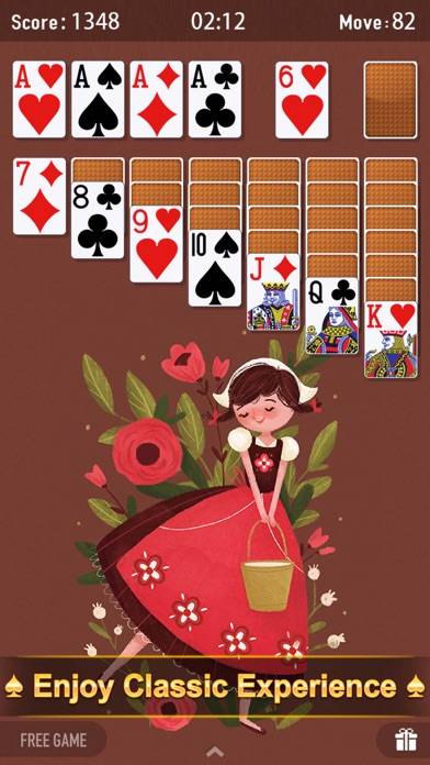 Solitaire Puzzle Card Games Spiel-Screenshot