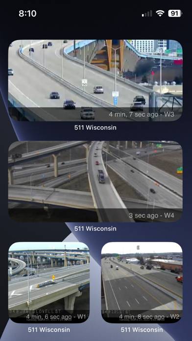 511 Wisconsin Road Conditions App screenshot