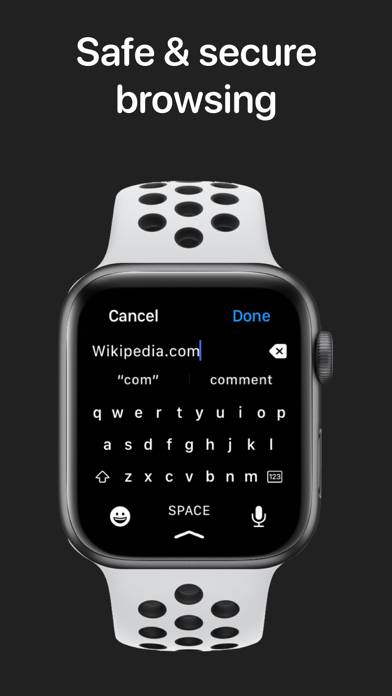 UBrowser: Browser on Watch App screenshot #2