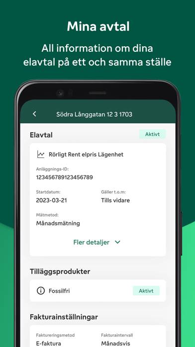 Fortum App skärmdump