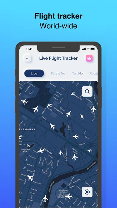 Live Flights Tracker Uygulama ekran görüntüsü #1
