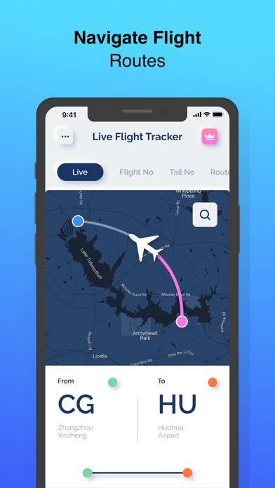 Live Flights Tracker Uygulama ekran görüntüsü #2