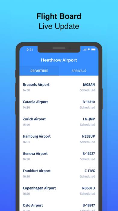 Live Flights Tracker Uygulama ekran görüntüsü #3