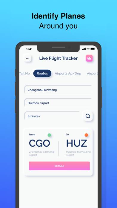 Live Flights Tracker Uygulama ekran görüntüsü #6