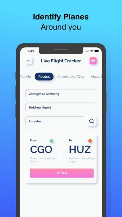 Live Flights Tracker App screenshot #6