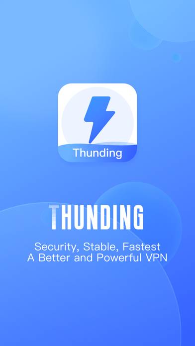 Thunding Schermata dell'app #1