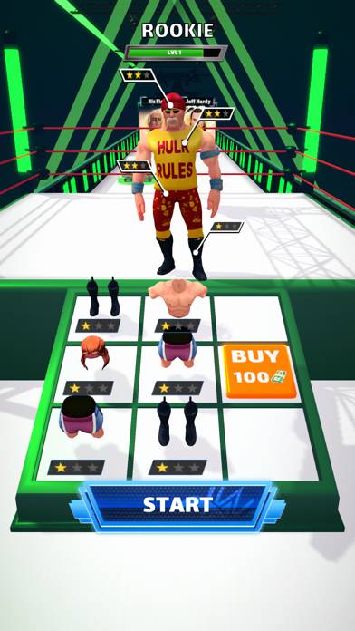 Wrestling Trivia Run! Schermata dell'app #2