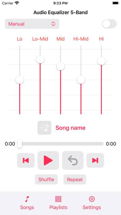 Audio Equalizer 5-Band screenshot