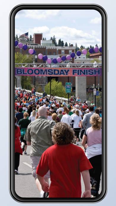 Lilac Bloomsday Run Tracker App screenshot #1
