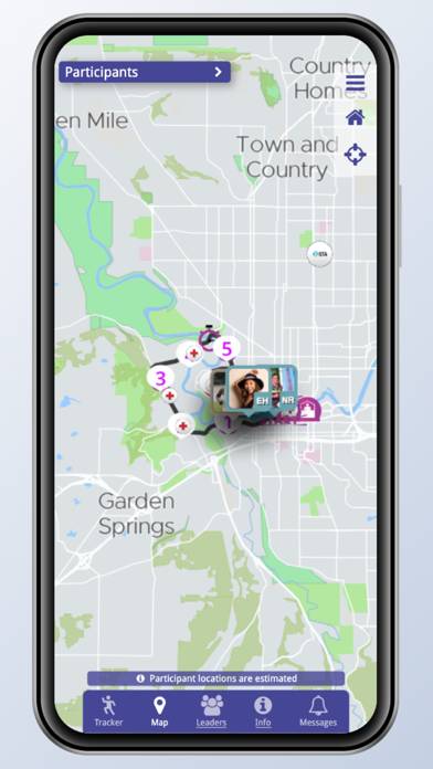 Lilac Bloomsday Run Tracker App screenshot #2