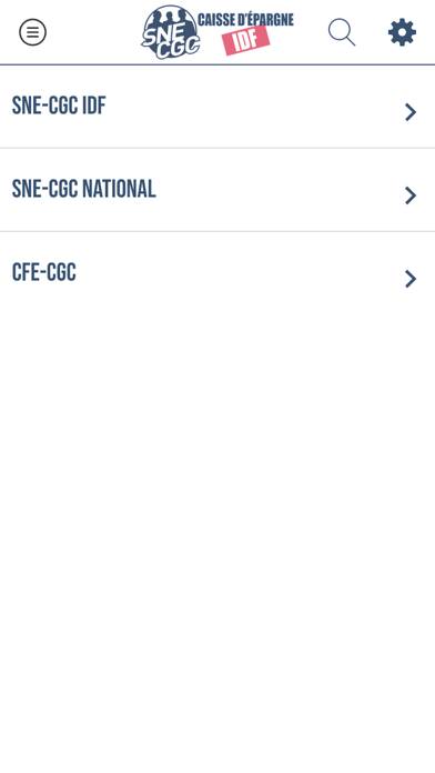 Sne-cgc Ceidf Capture d'écran de l'application