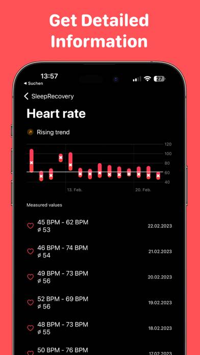 SleepRecovery App-Screenshot #2