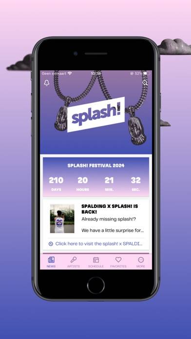 Splash! Festival 2024 Bildschirmfoto