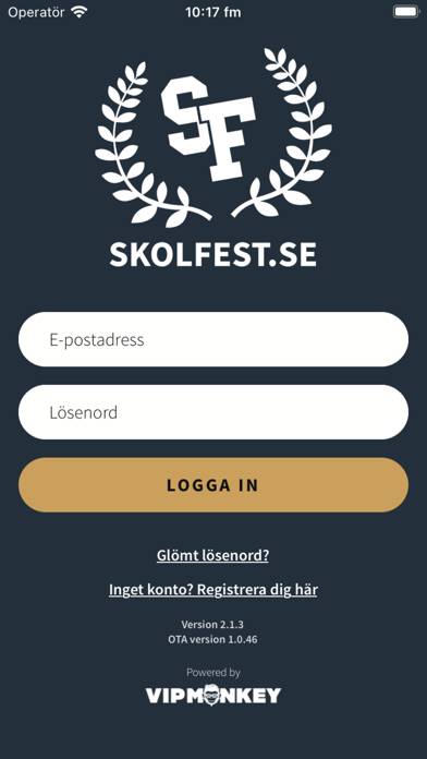 Skolfest App screenshot #2