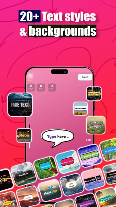 Fonto App screenshot