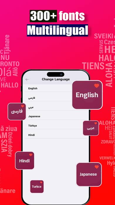 Fonto App screenshot