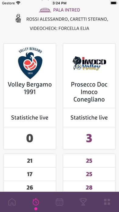 Lega Volley Femminile App screenshot #5