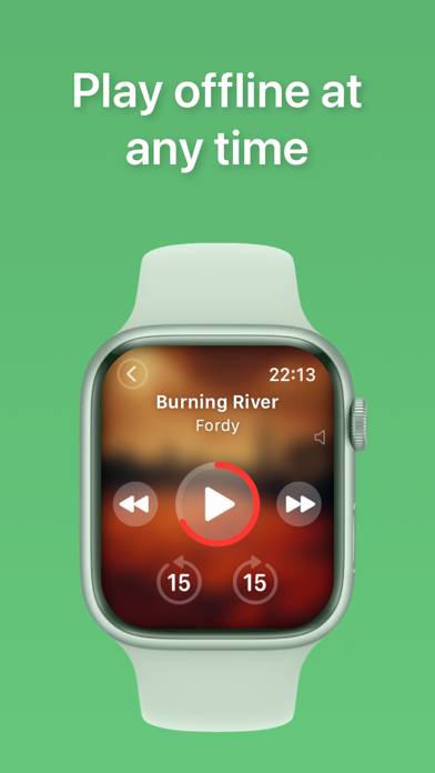 WatchAudio Schermata dell'app