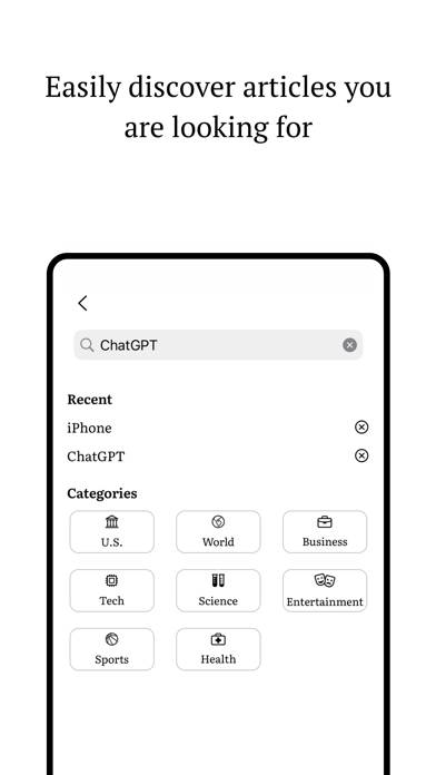 Boring Report: Unbiased News App screenshot