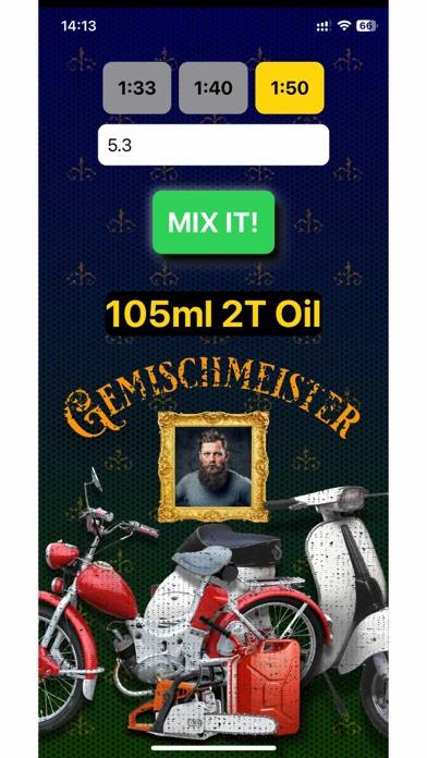 Gemischmeister 1.0 App screenshot #2