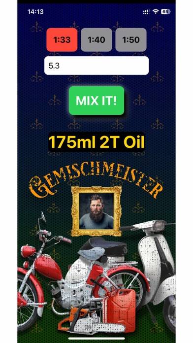 Gemischmeister 1.0 App screenshot #3