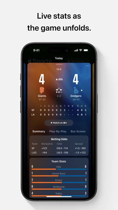 Apple Sports App screenshot #2