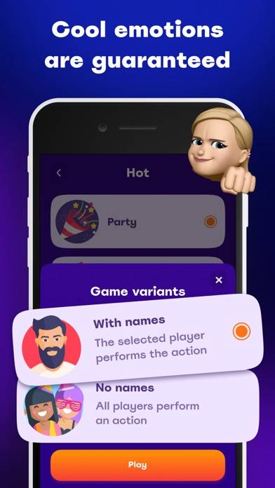 Never Have I Ever: Group games App preview #4