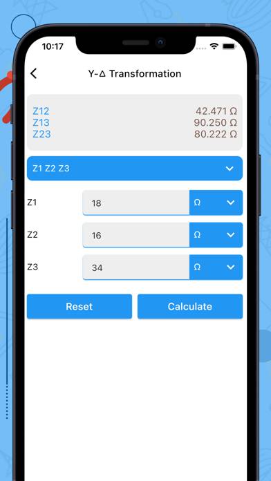 Mobile Electrician Calculator App screenshot #5