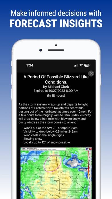 Clarity Weather App screenshot