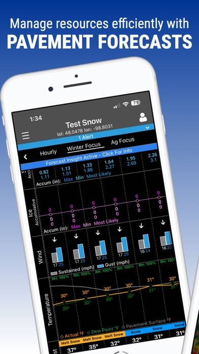 Clarity Weather App screenshot