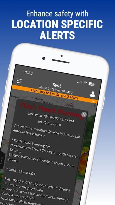 Clarity Weather App screenshot